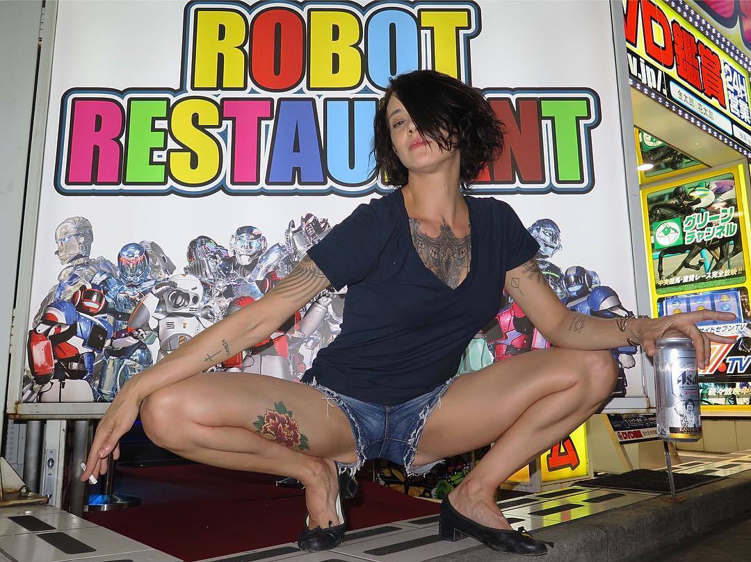 Asia Argento Pies