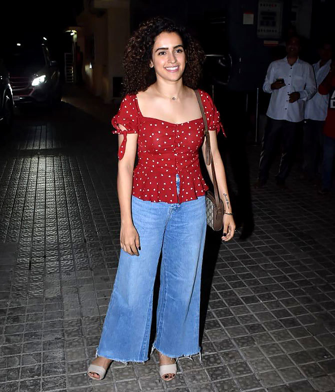 Sanya Malhotra Pies