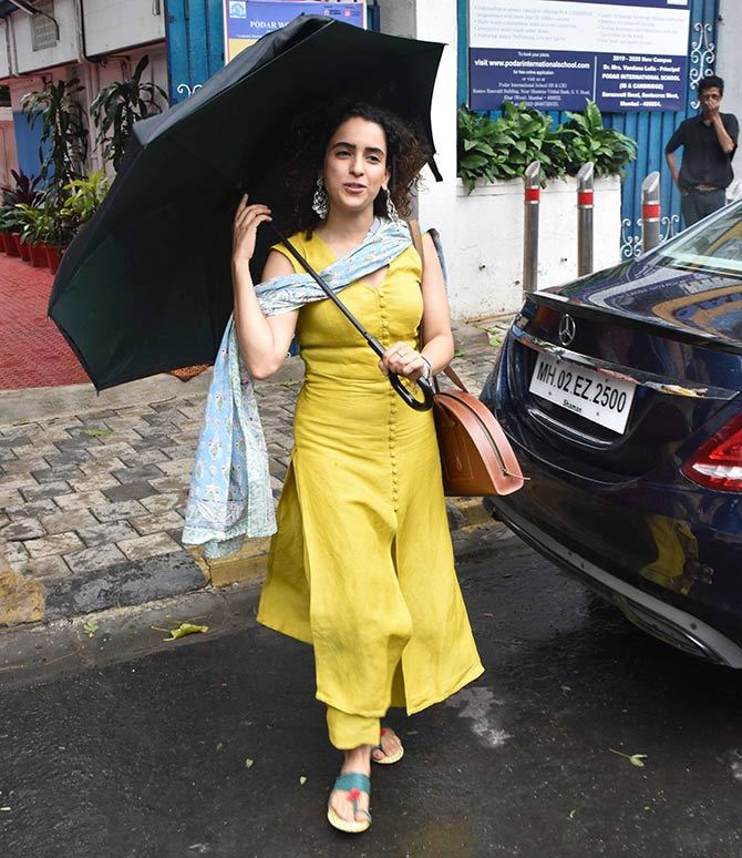 Sanya Malhotra Pies